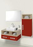 GABINETE GOLD 80 VERMELHO - FABRIBAM